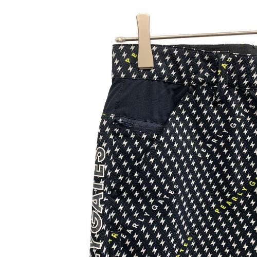 PEARLY GATES (パーリーゲイツ) ゴルフウェア(ショートパンツ) メンズ SIZE 3 ブラック×ホワイト