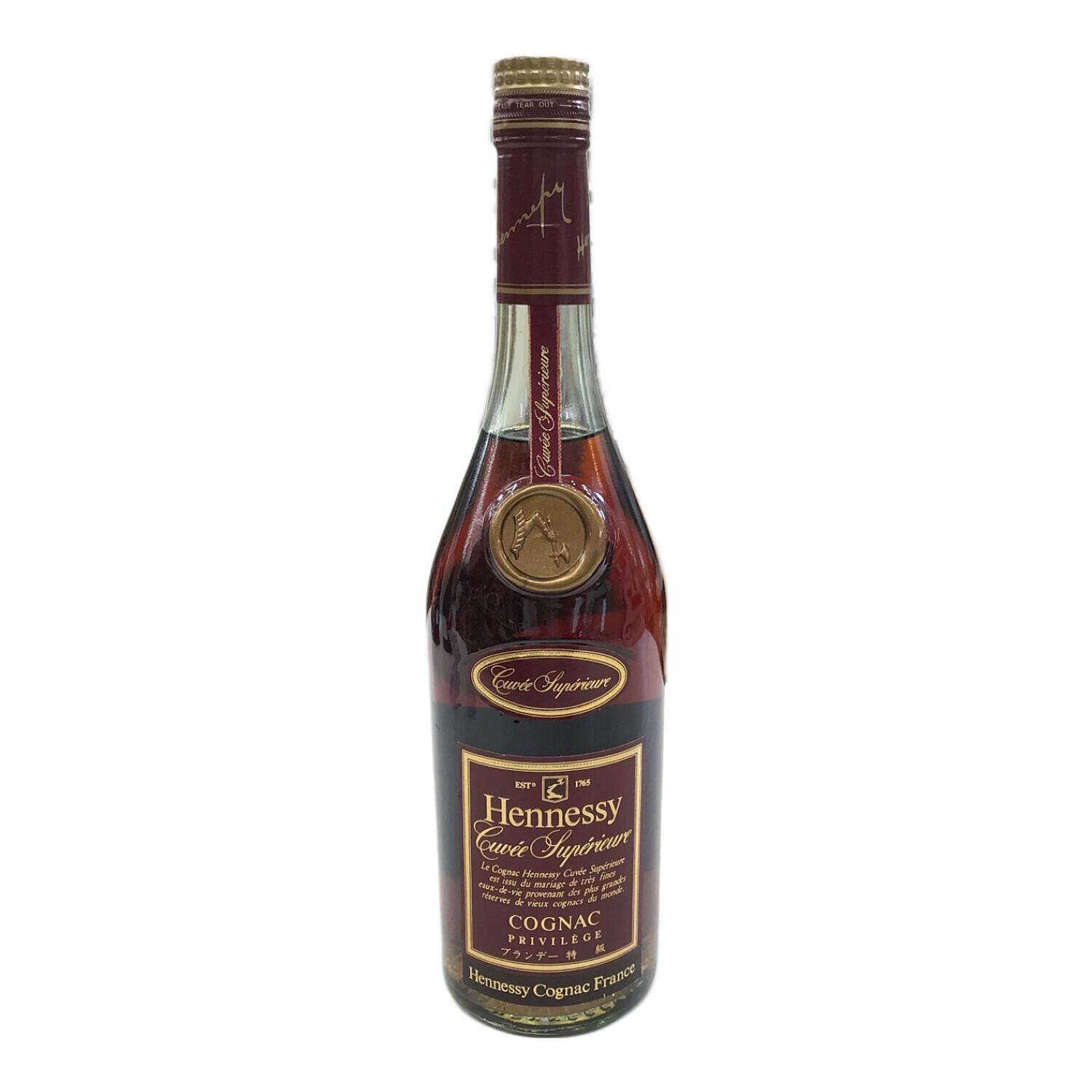 同梱OK商品】HENNESSY CUVEE ヘネシー キュベ コニャック ブランデー