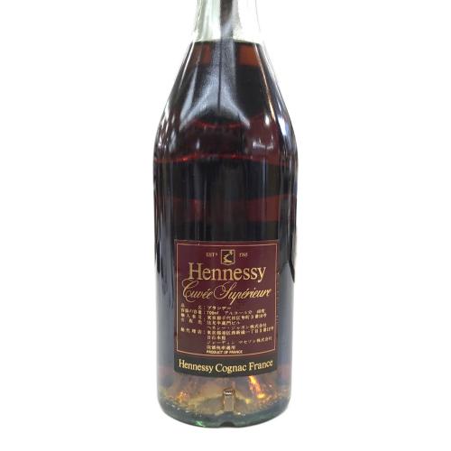 ヘネシー (Hennessy) コニャック キュヴェ スペリオール プリヴィレッジ 特級 700ml　未開封