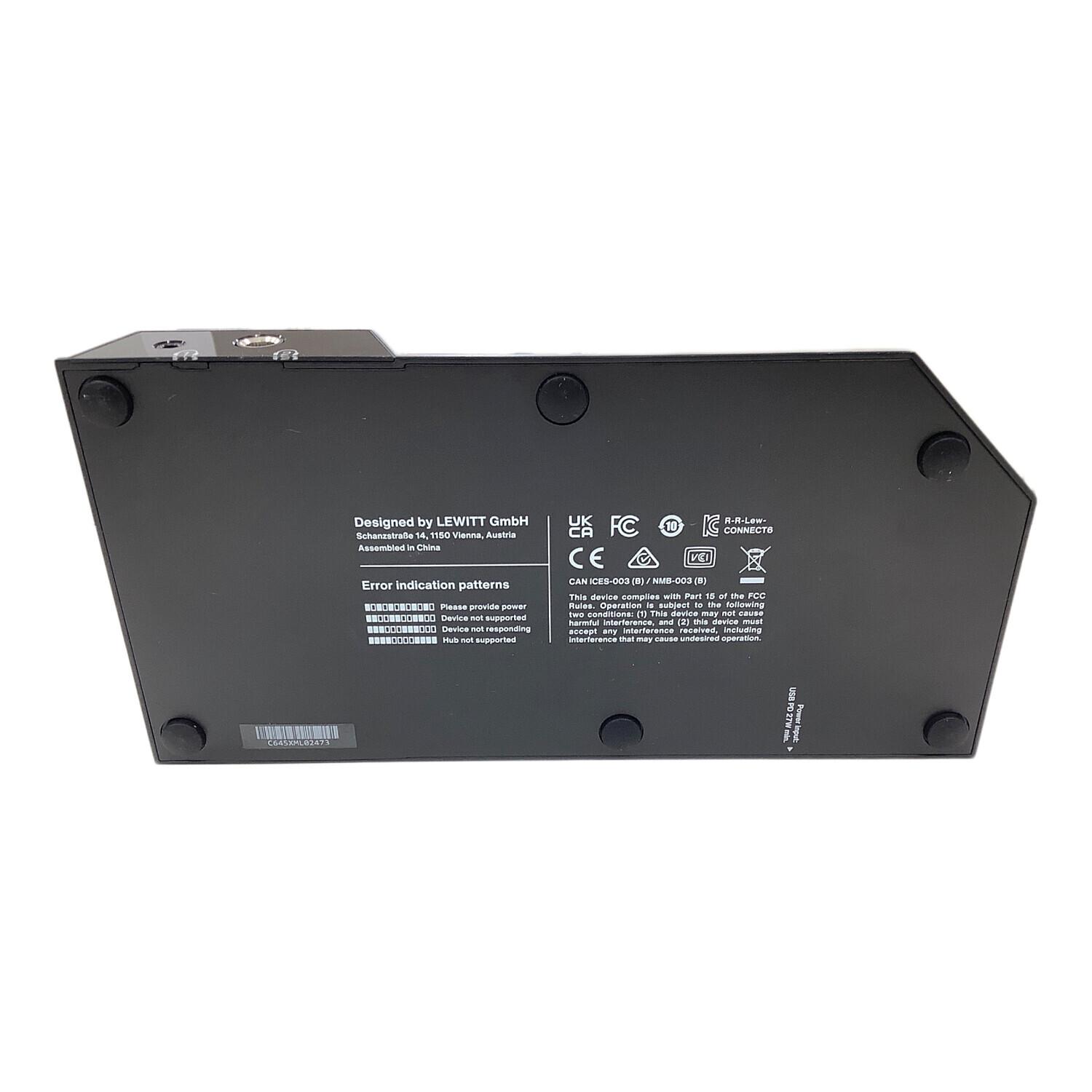 LEWITT (ルウィット) オーディオインターフェイス CONNECT 6 Dual USB