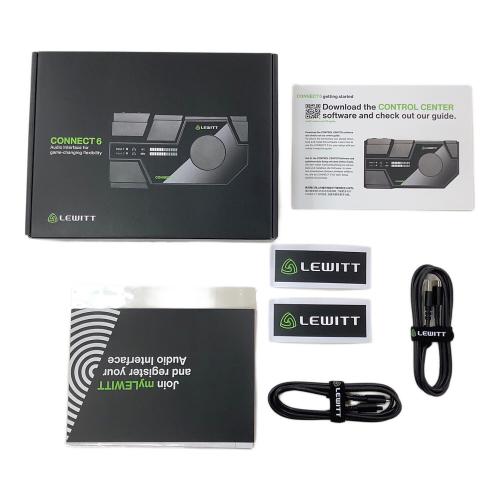 LEWITT (ルウィット) オーディオインターフェイス CONNECT 6 Dual USB-C