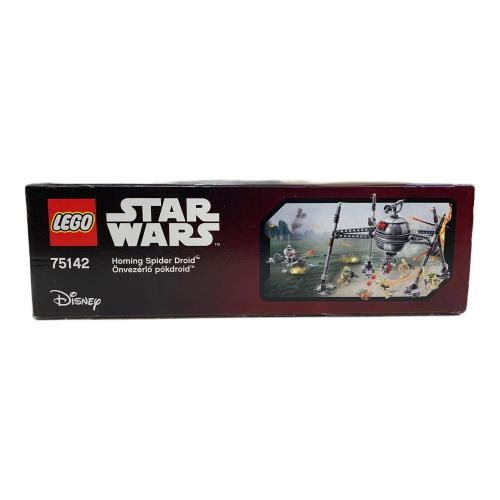 LEGO (レゴ) Disney（ディズニー）　STARWARS（スターウォーズ） ホーミング・スパイダー・ドロイド 75142　未開封品