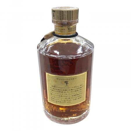 響 サントリー 700ml ノンエイジ 金キャップ 裏ゴールドラベル 響 サントリー ★未開栓 金キャップ 目減り有 未開封 700ml 裏ゴールドラベル ウイスキー