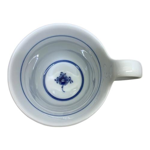 ROYAL COPENHAGEN (ロイヤル・コペンハーゲン) カップ&ソーサー ブルーフルーテッド・プレイン ハイハンドル
