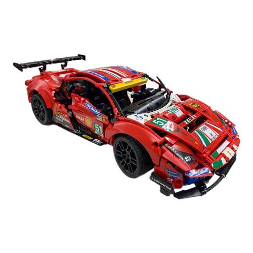LEGO (レゴ) 42125　Ferrari 488 GTE AF Corse （フェラーリ 488 GTE AF コルセ） #51　完成品 説明書付 ※現状販売品