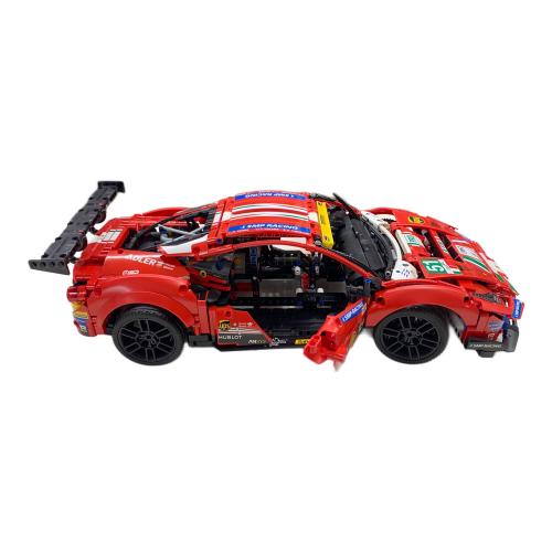 LEGO (レゴ) 42125　Ferrari 488 GTE AF Corse （フェラーリ 488 GTE AF コルセ） #51　完成品 説明書付 ※現状販売品
