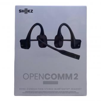 SHOKZ (ショックス) 骨伝導ワイヤレススポーツヘッドホン OPENCOMM2