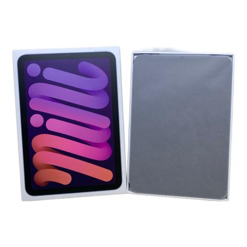 Apple (アップル) iPad mini(第6世代) MK8K3J/A SIM FREE 修理履歴無し 256GB ー 程度:Aランク ー サインアウト確認済 359383682934671
