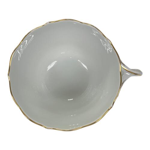 Meissen (マイセン) カップ&ソーサー 二つ花 ソーサー欠け有 ベーシックフラワー