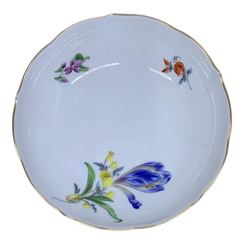 Meissen (マイセン) カップ&ソーサー 二つ花 金彩剥げ有 ベーシックフラワー
