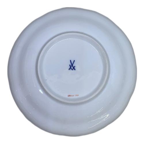 Meissen (マイセン) カップ&ソーサー 二つ花 金彩剥げ有 ベーシックフラワー