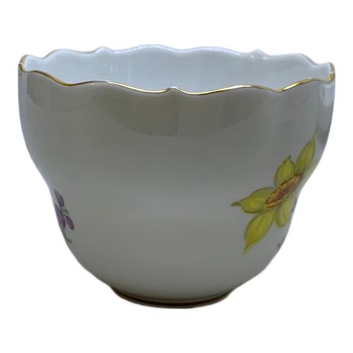 Meissen (マイセン) カップ&ソーサー 二つ花 金彩剥げ有 ベーシックフラワー