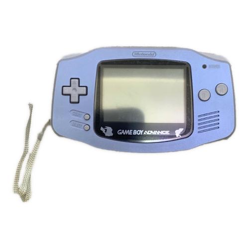 Nintendo (ニンテンドー) GAMEBOY ADVANCE（スイクンブルー） AGB-001 ポケモンセンター限定品