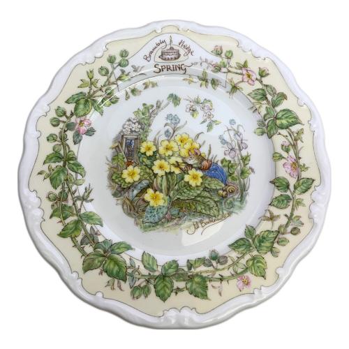 ROYAL DOULTON (ロイヤルドルトン) プレート 16㎝ ブランブリーヘッジ Spring/Summer/Autumn/Winter