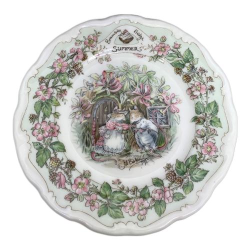 ROYAL DOULTON (ロイヤルドルトン) プレート 16㎝ ブランブリーヘッジ Spring/Summer/Autumn/Winter