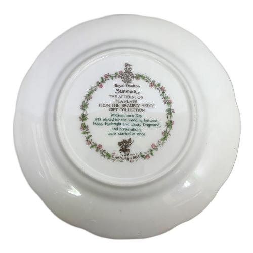 ROYAL DOULTON (ロイヤルドルトン) プレート 16㎝ ブランブリーヘッジ Spring/Summer/Autumn/Winter