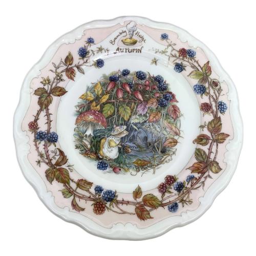ROYAL DOULTON (ロイヤルドルトン) プレート 16㎝ ブランブリーヘッジ Spring/Summer/Autumn/Winter