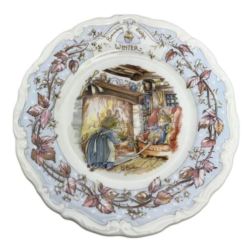 ROYAL DOULTON (ロイヤルドルトン) プレート 16㎝ ブランブリーヘッジ Spring/Summer/Autumn/Winter