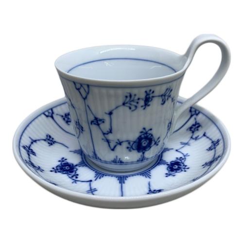 ROYAL COPENHAGEN (ロイヤル・コペンハーゲン) カップ&ソーサー 096/097 ブルーフルーテッド・プレイン ハイハンドル