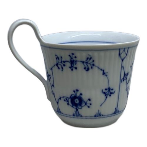 ROYAL COPENHAGEN (ロイヤル・コペンハーゲン) カップ&ソーサー 096/097 ブルーフルーテッド・プレイン ハイハンドル