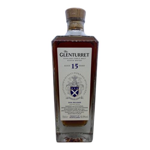 グレンタレット スコッチウィスキー 2024リリース 700ml 15年 未開封