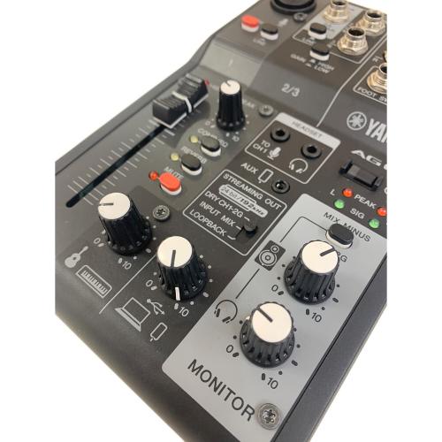 YAMAHA (ヤマハ) ライブストリーミングミキサー AG03MK2