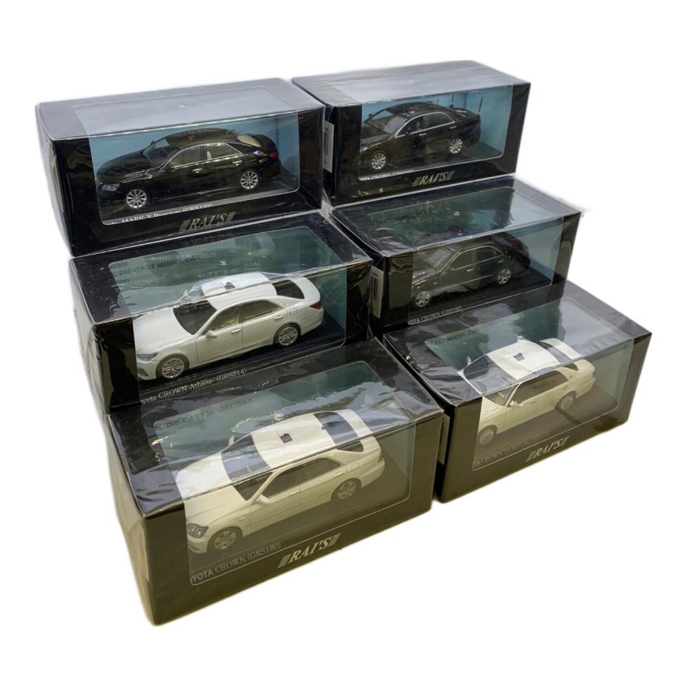 レイズ 1/43 2台セット RAI'S (レイズ) 1/43 モデルカーセット 覆面車両6台セット