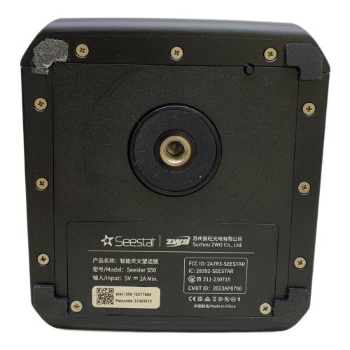 Seestar S50 天体望遠鏡 ソーラーフィルター・アダプター欠品 初期化・動作確認済