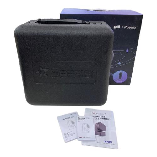 Seestar S50 天体望遠鏡 ソーラーフィルター・アダプター欠品 初期化・動作確認済