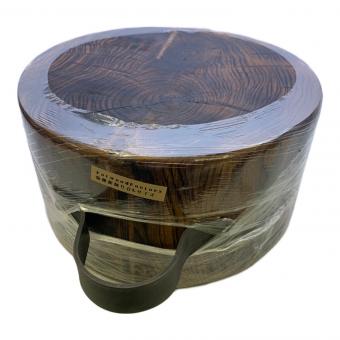 FATWOODFACTORY (ファットウッド ファクトリー) 焔燻薪割り台 Lサイズ アイアンハンドル仕様