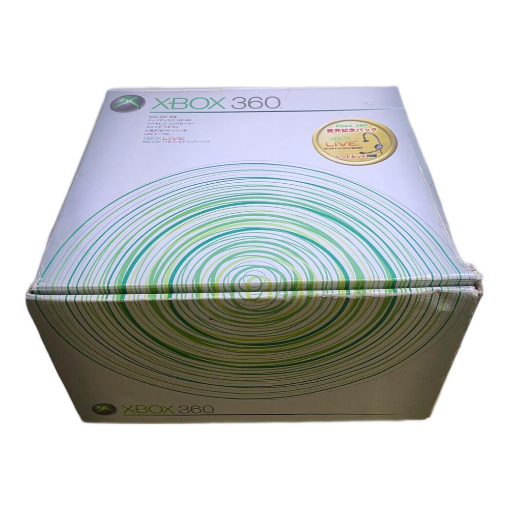 Microsoft Xbox360 発売記念パック Microsoft (マイクロソフト) X-box360 発売記念パック ※確認のため開封