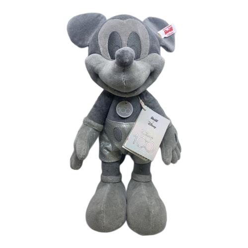 Steiff (シュタイフ) ヌイグルミ ディズニー100周年 2023年限定 Disney ミッキーマウス プラチナ D100