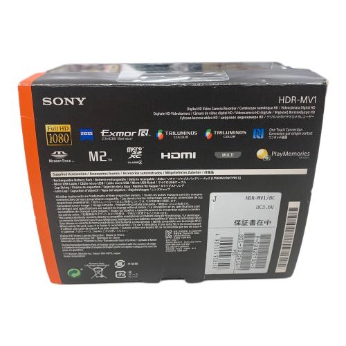 SONY (ソニー) ミュージックビデオレコーダー HDR-MV1 動作確認済み