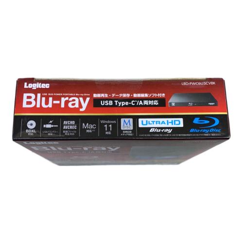 LOGITEC (ロジテック) Blu-rayドライブ LBD-PWC6U3CVBK