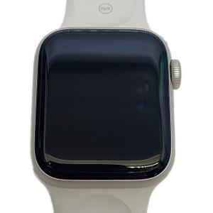 Apple (アップル) GPS+Cellularモデル Apple Watch SE(第二世代) MXGJ3J/A ベルトヨゴレ有 充電ケーブル付
