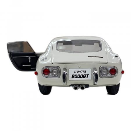 AUTOart (オートアート) 1/18 Toyota 2000 GT ホワイト ※パーツ欠品有