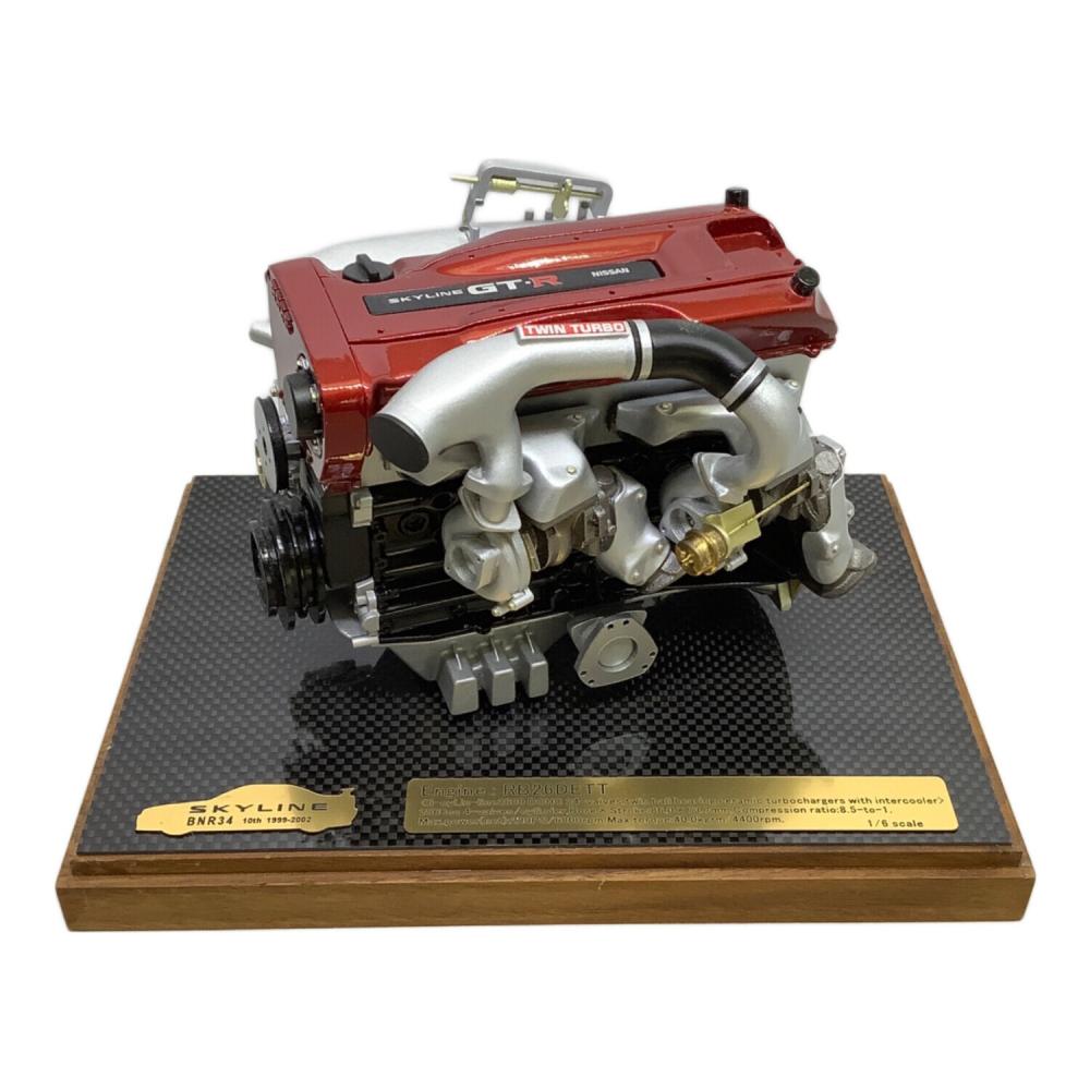 日下エンジニアリング SKYLINE GT-R RB26DETT エンジン 1/6 模型