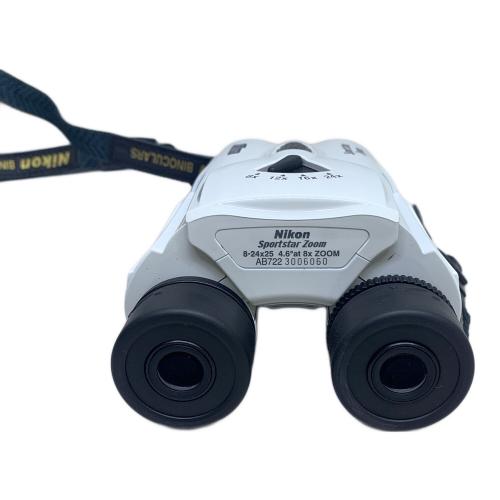 Nikon (ニコン) 双眼鏡 SPORTSTAR ZOOM レンズカバー破損有 取説・ソフトケース付き