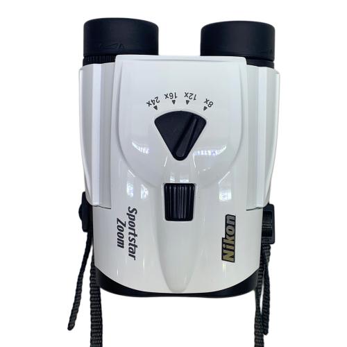 Nikon (ニコン) 双眼鏡 SPORTSTAR ZOOM レンズカバー破損有 取説・ソフトケース付き