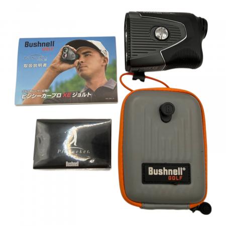 【ジャンク品】Bushnell PRO XE ゴルフ用距離計 Bushnell (ブッシュネル) ゴルフ距離測定器 PRO XE ブラック ケース