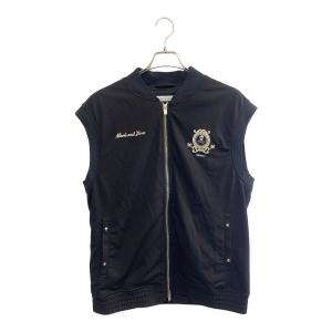 MARK&LONA (マークアンドロナ) Prince Stud Zip Vest MLM-3A-AD05 メンズ SIZE 50 ブラック