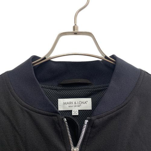 MARK&LONA (マークアンドロナ) Prince Stud Zip Vest MLM-3A-AD05 メンズ SIZE 50 ブラック