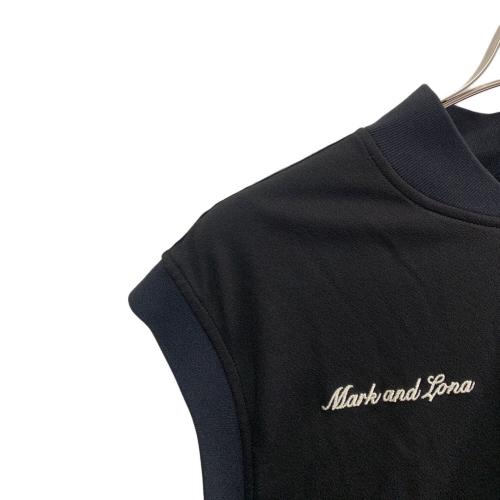 MARK&LONA (マークアンドロナ) Prince Stud Zip Vest MLM-3A-AD05 メンズ SIZE 50 ブラック