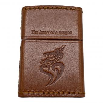 ZIPPO 2006年USA製 Heart of Dragon レザー