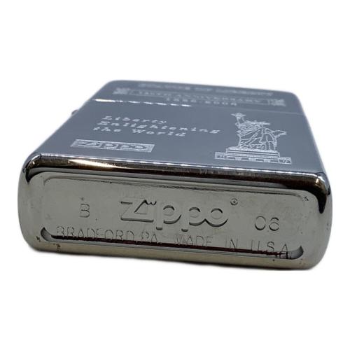 ZIPPO 2006年USA製 STATUE OF LIBERTY （自由の女神像）120周年  台座セット