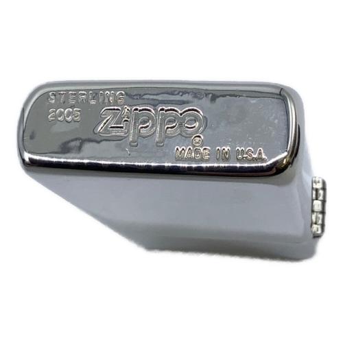 ZIPPO 2005年USA製 スターリングシルバー スリム