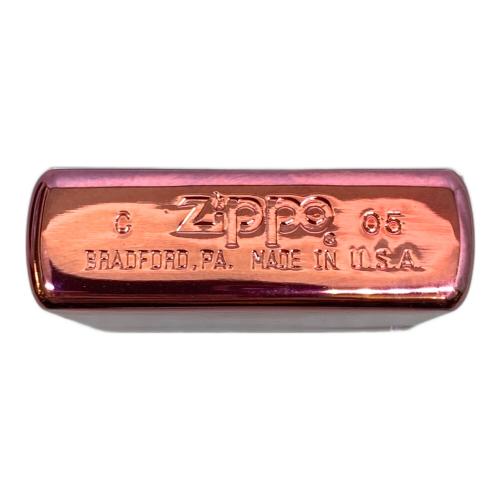 ZIPPO 2005年USA製 STREET FIGHTER 2 春麗 ピンクメッキ仕上
