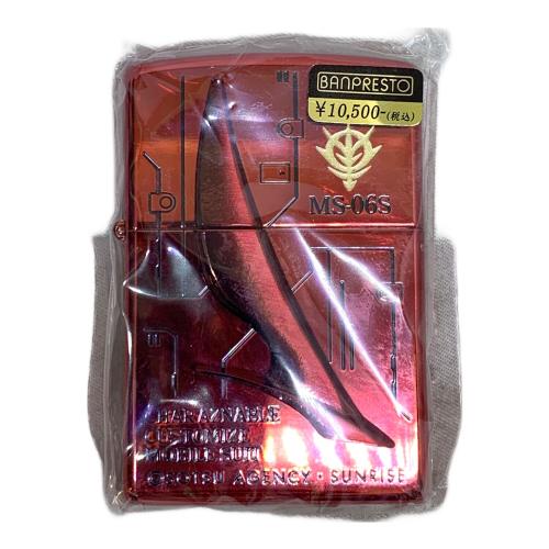 ZIPPO 2006年USA製 ガンダム MS-06S 赤い彗星