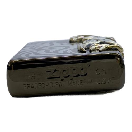 ZIPPO 2005年USA製 スカル トライバル No.0252