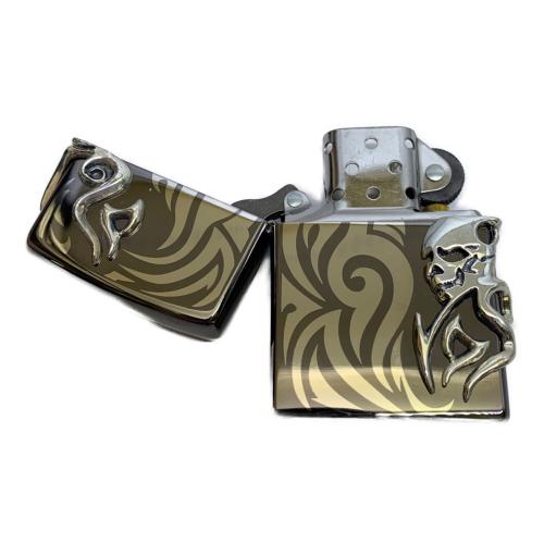 ZIPPO 2005年USA製 スカル トライバル No.0252